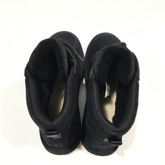 UGG NEUMEL HIKER LINED BOOTS -BLACK SUEDE -WOMEN’S US 12 -NEW - Picture 7 of 8